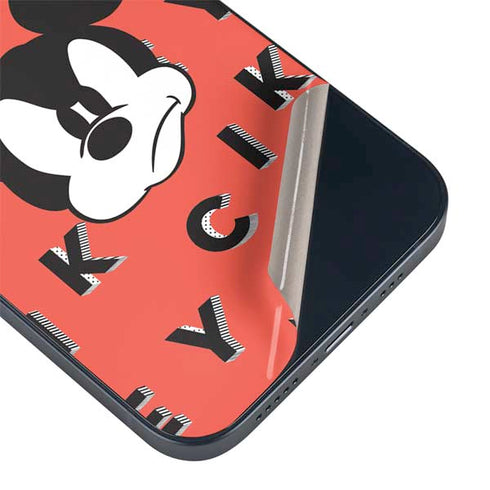 Disney Mickey Mouse Grumpy Face iPhone 14 Plus Skin