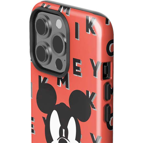 Disney Mickey Mouse Grumpy Face iPhone 15 Pro Impact Case
