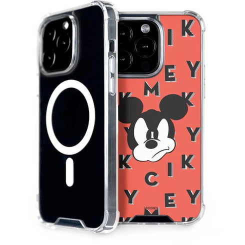 Disney Mickey Mouse Grumpy Face iPhone 14 Pro MagSafe Case