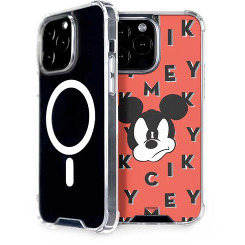 Disney Mickey Mouse Grumpy Face iPhone 14 Pro Max MagSafe Case