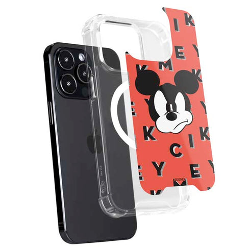 Disney Mickey Mouse Grumpy Face iPhone 15 Pro Max MagSafe Case
