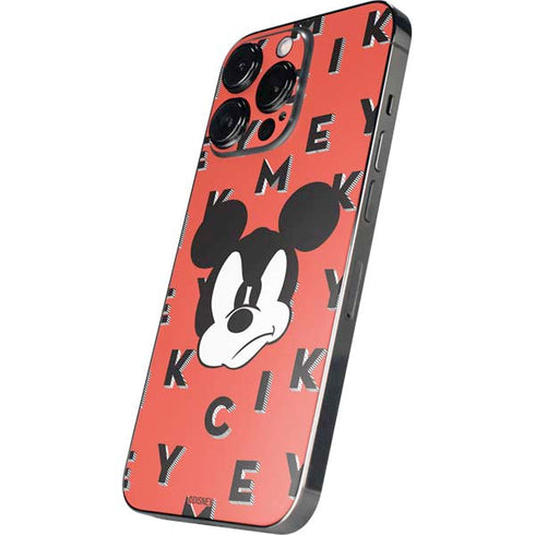 Disney Mickey Mouse Grumpy Face iPhone 14 Pro Max Skin