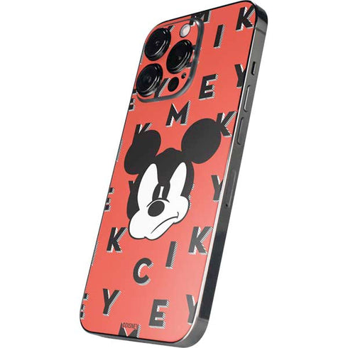 Disney Mickey Mouse Grumpy Face iPhone 14 Pro Skin