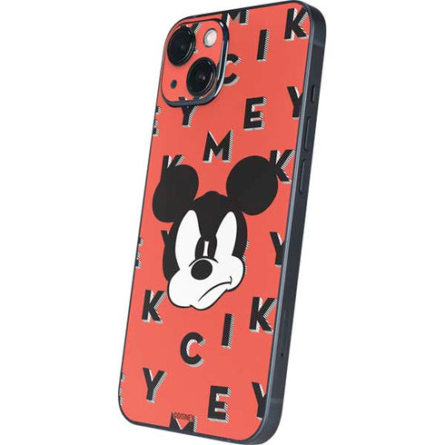 Disney Mickey Mouse Grumpy Face iPhone 14 Skin