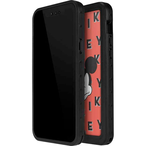 Disney Mickey Mouse Grumpy Face iPhone 15 Plus Waterproof Case