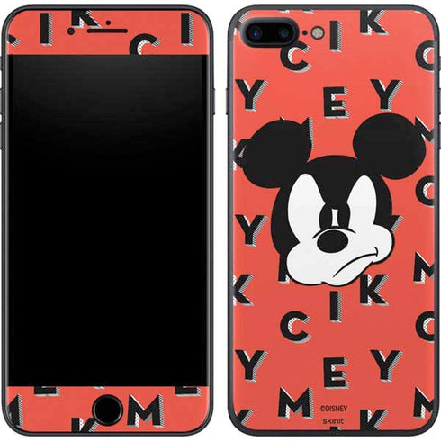 Disney Mickey Mouse Grumpy Face iPhone 8 Plus Skin