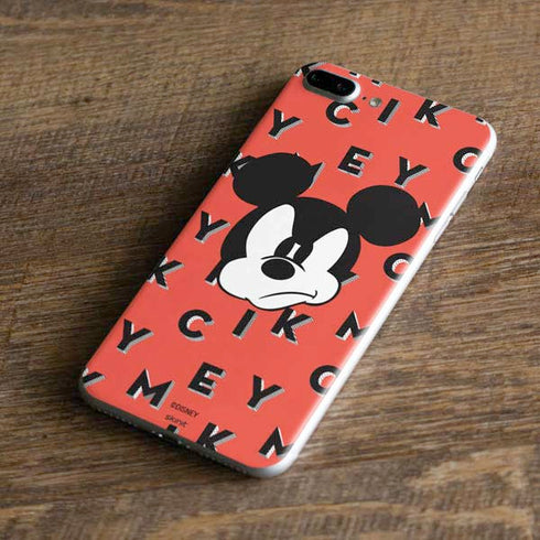 Disney Mickey Mouse Grumpy Face iPhone 8 Plus Skin
