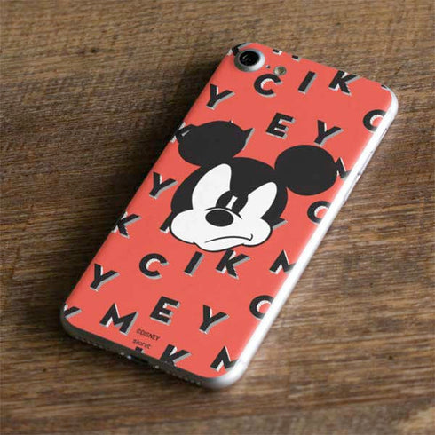 Disney Mickey Mouse Grumpy Face iPhone 8 Skin