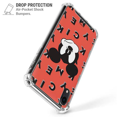 Disney Mickey Mouse Grumpy Face iPhone XR Clear Case