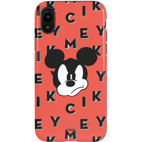 Disney Mickey Mouse Grumpy Face iPhone XR Pro Case
