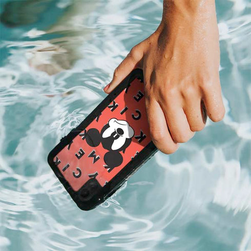 Disney Mickey Mouse Grumpy Face iPhone XR Waterproof Case