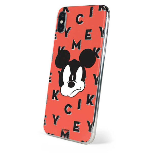 Disney Mickey Mouse Grumpy Face iPhone XS Skin