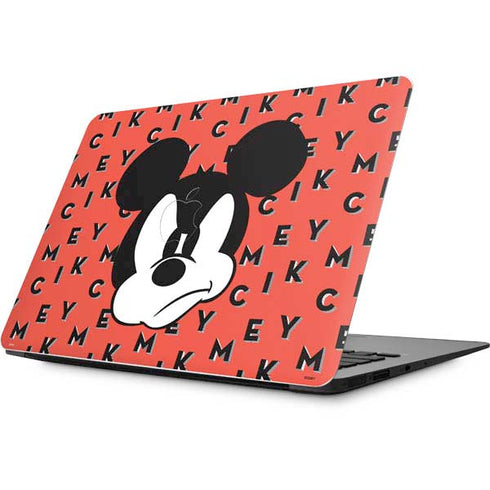 Disney Mickey Mouse Grumpy Face Apple MacBook Skin
