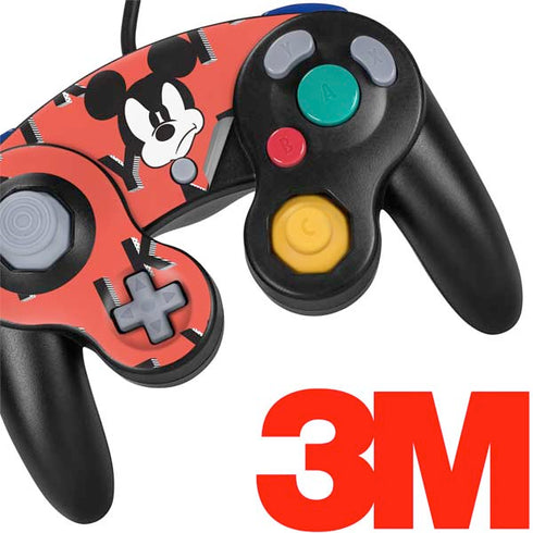 Disney Mickey Mouse Grumpy Face Nintendo GameCube Controller Skin