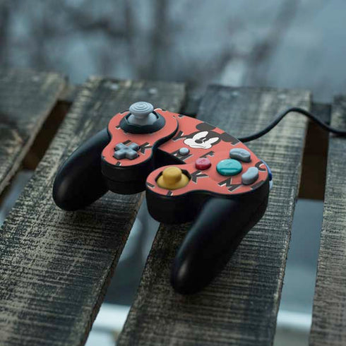 Disney Mickey Mouse Grumpy Face Nintendo GameCube Controller Skin