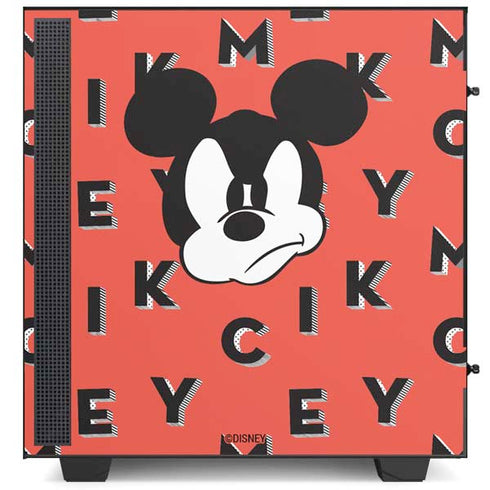 Disney Mickey Mouse Grumpy Face NZXT H510 Compact ATX Mid-Tower Case Skin