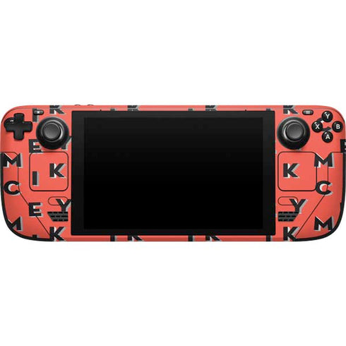 Disney Mickey Mouse Grumpy Face Steam Deck Handheld Gaming Computer Skin