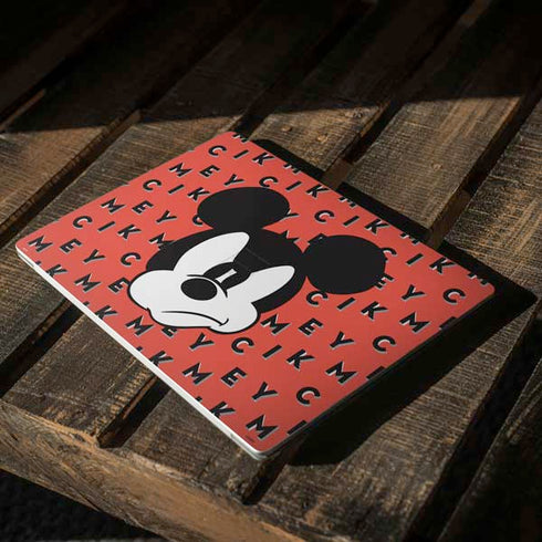 Disney Mickey Mouse Grumpy Face Surface Laptop 3 13.5in Skin