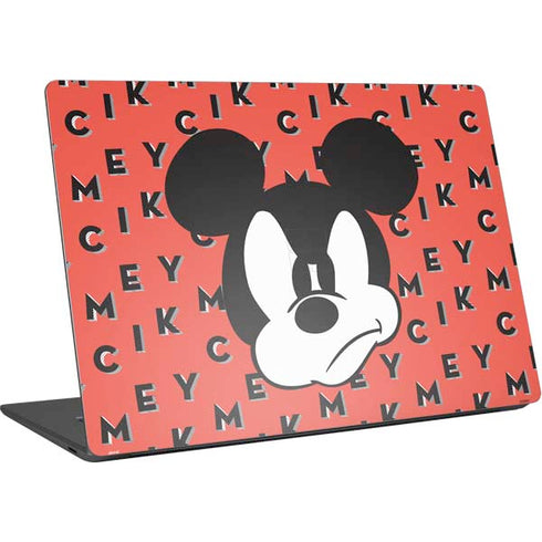 Disney Mickey Mouse Grumpy Face Surface Laptop 4 15in Skin