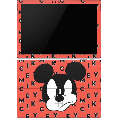 Disney Mickey Mouse Grumpy Face Surface Pro 6 Skin