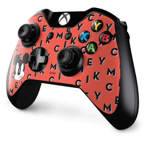 Disney Mickey Mouse Grumpy Face Xbox One Controller Skin