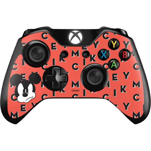Disney Mickey Mouse Grumpy Face Xbox One Controller Skin