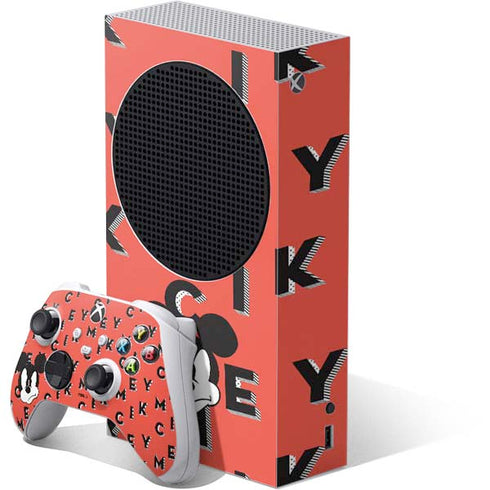 Disney Mickey Mouse Grumpy Face Xbox Series S Skins