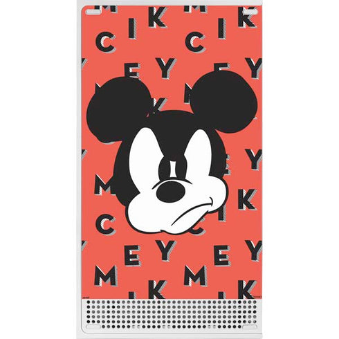 Disney Mickey Mouse Grumpy Face Xbox Series S Bundle Skin