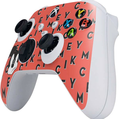 Disney Mickey Mouse Grumpy Face Xbox Series S Controller Skin