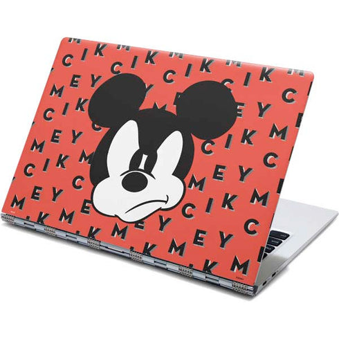 Disney Mickey Mouse Grumpy Face Yoga 910 2-in-1 14in Touch-Screen Skin