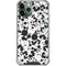 Disney Mickey Mouse Face Pattern iPhone 11 Pro Max Clear Case
