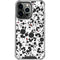 Disney Mickey Mouse Face Pattern iPhone 15 Pro Clear Case