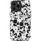 Disney Mickey Mouse Face Pattern iPhone 14 Pro Max Impact Case
