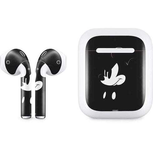 Disney Mickey Mouse Black and White Apple AirPods Skin