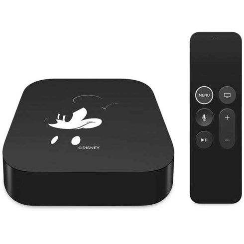 Disney Mickey Mouse Black and White Apple TV Skin