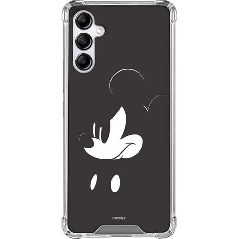 Disney Mickey Mouse Black and White Galaxy A14 5G Clear Case