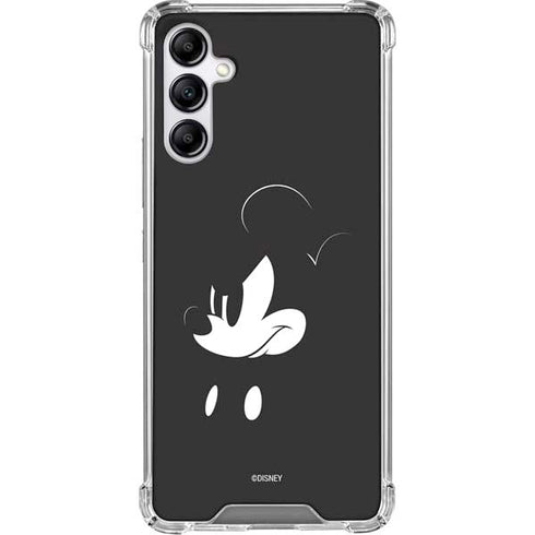 Disney Mickey Mouse Black and White Galaxy A15 5G Clear Case