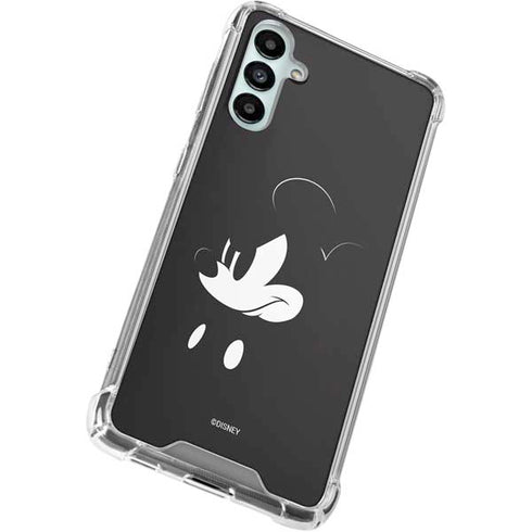 Disney Mickey Mouse Black and White Galaxy A15 5G Clear Case