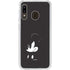 Disney Mickey Mouse Black and White Galaxy A20 Clear Case