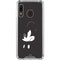 Disney Mickey Mouse Black and White Galaxy A30 Clear Case