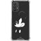 Disney Mickey Mouse Black and White Galaxy A32 5G Clear Case