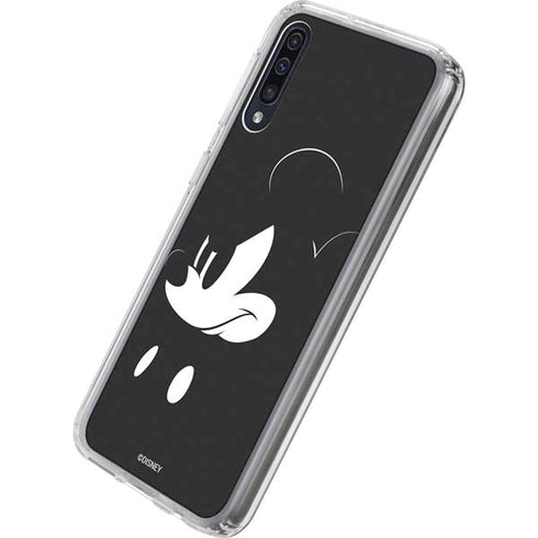 Disney Mickey Mouse Black and White Galaxy A50 Clear Case