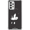 Disney Mickey Mouse Black and White Galaxy A53 5G Clear Case