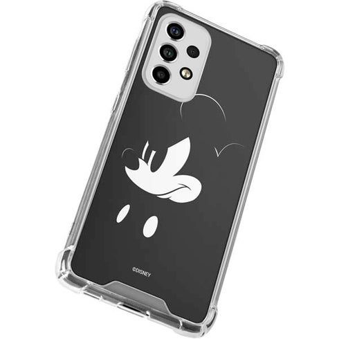 Disney Mickey Mouse Black and White Galaxy A53 5G Clear Case