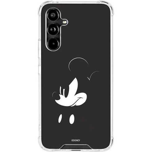 Disney Mickey Mouse Black and White Galaxy A54 5G Clear Case