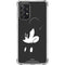 Disney Mickey Mouse Black and White Galaxy A72 5G Clear Case