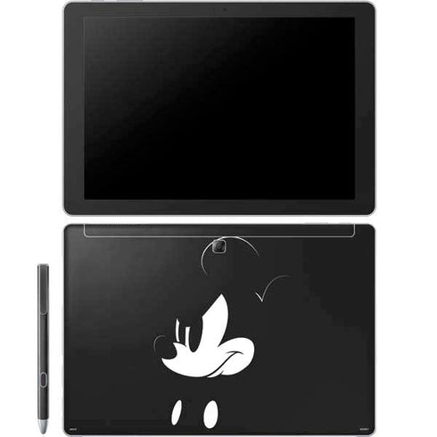 Disney Mickey Mouse Black and White Galaxy Book 12in Skin