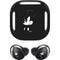 Disney Mickey Mouse Black and White Galaxy Buds Pro Skin