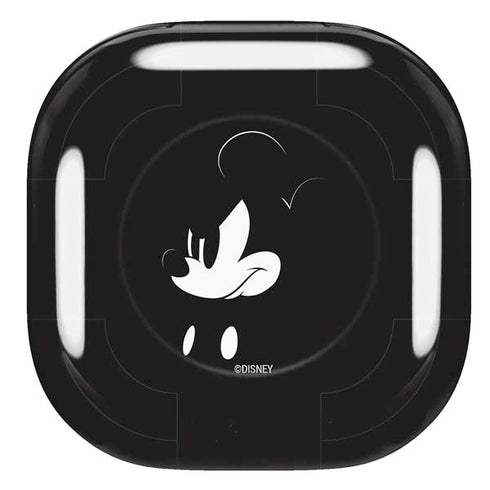Disney Mickey Mouse Black and White Galaxy Buds Pro Skin