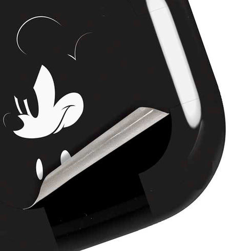 Disney Mickey Mouse Black and White Galaxy Buds Pro Skin